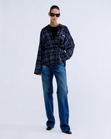 LONG-SLEEVED CHECKED SHIRT