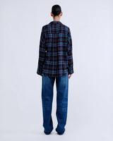 LONG-SLEEVED CHECKED SHIRT