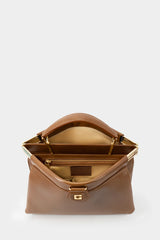 BORSA IN PELLE DI VITELLO COGNAC