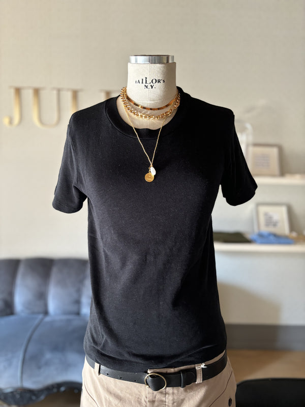 short sleeve round neck T-shirt