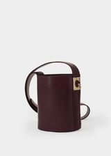 BURGUNDY BUCKET BAG