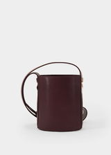 BURGUNDY BUCKET BAG