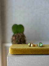 Anello cocktail green