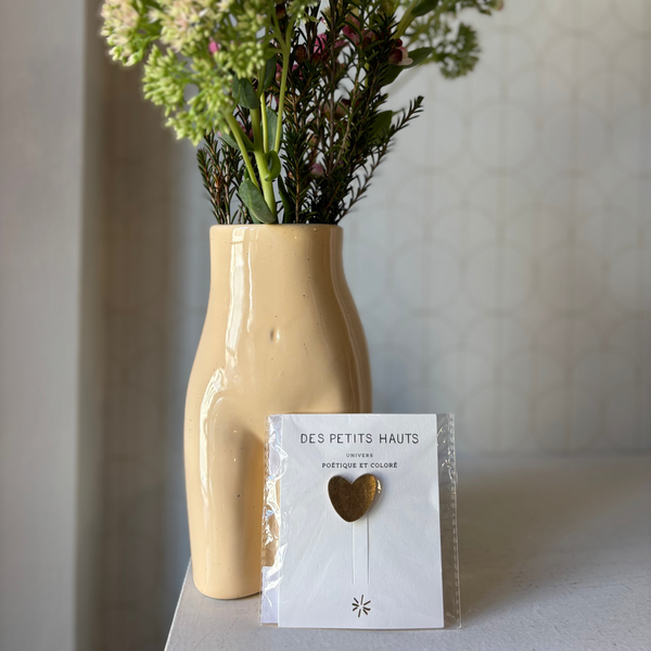 Heart pin