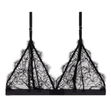 REGGISENO IN PIZZO NERO