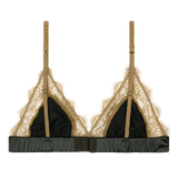 REGGISENO IN RASO VERDE BOSCO