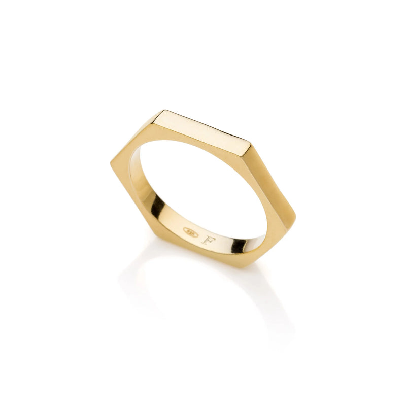 Anello 'Hexagon'