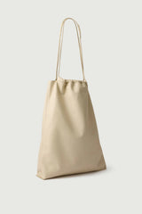 Ivory leather bag