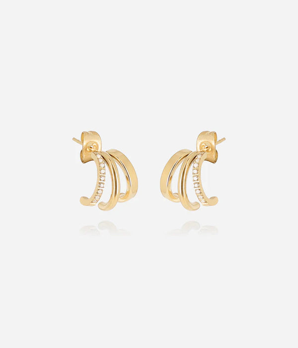 Orecchini a tre anelli