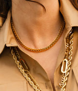 Collana maglie incrociate