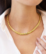Collana maglie piatte