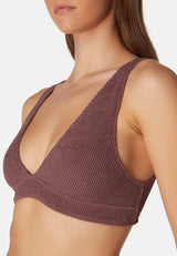 BIKINI PLUM BRALETTE