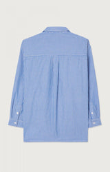 Camicia oversize popeline di cotone