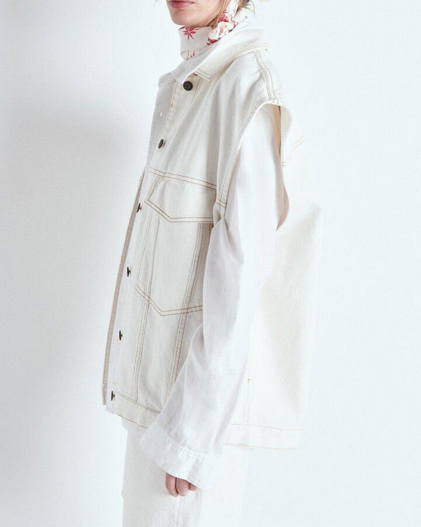 Gilet off white