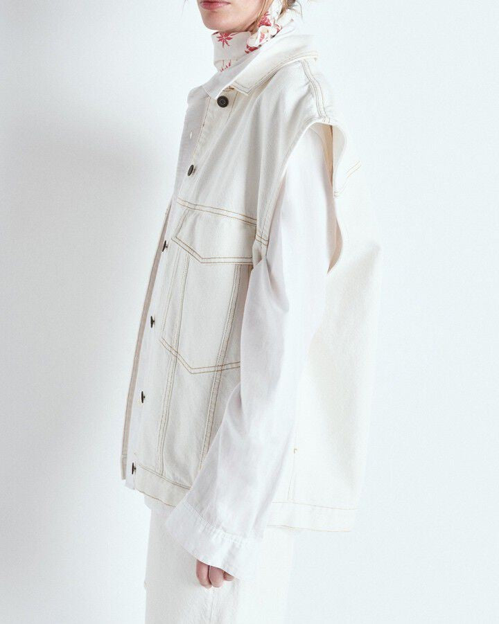 Gilet off white