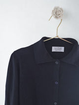 MILEY | POLO CARDIGAN TRAFORATO CASHMERE LANA