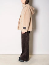 Cappotto corto in lana