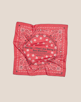 FOULARD IN MUSSOLA DI COTONE SCARLET