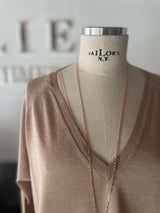 Oversize v neck sweater