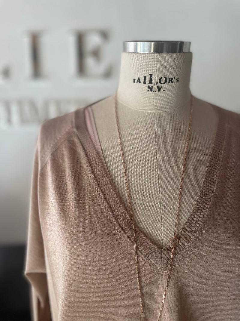 Oversize v neck sweater