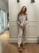 Pantalone jogging in cashmere