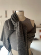 Soft cashmere round-neck sweater