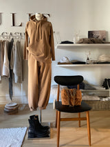 Pantalone jogging in cashmere