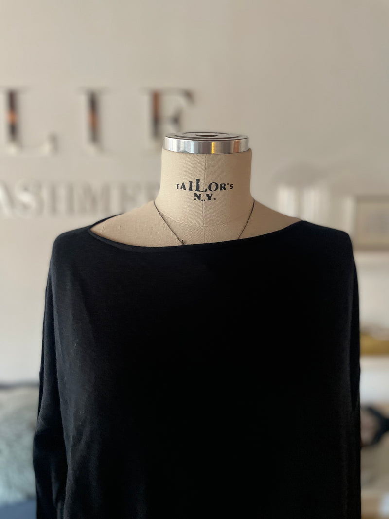 Boxy shirt in Light Cashmere