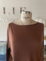 Boxy shirt in Light Cashmere