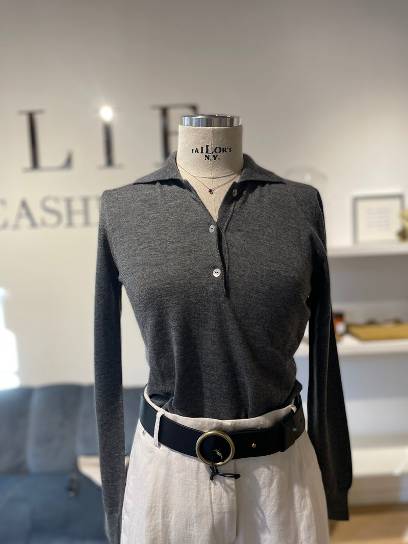 Polo in light cashmere